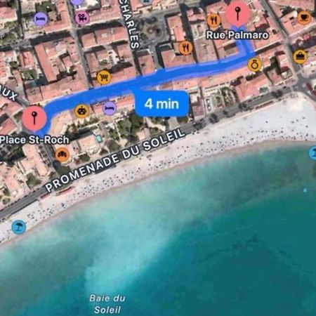 Sublime T2/ Cosy/ Clim/ Parking/Plage ม็องตง ภายนอก รูปภาพ