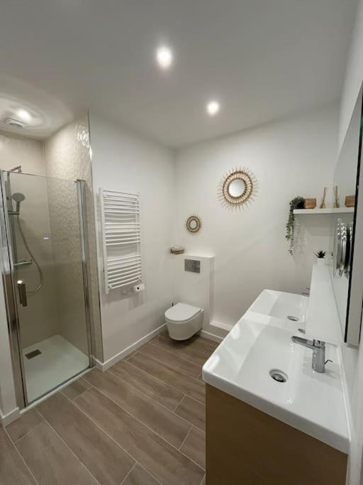 Sublime T2/ Cosy/ Clim/ Parking/Plage ม็องตง ภายนอก รูปภาพ